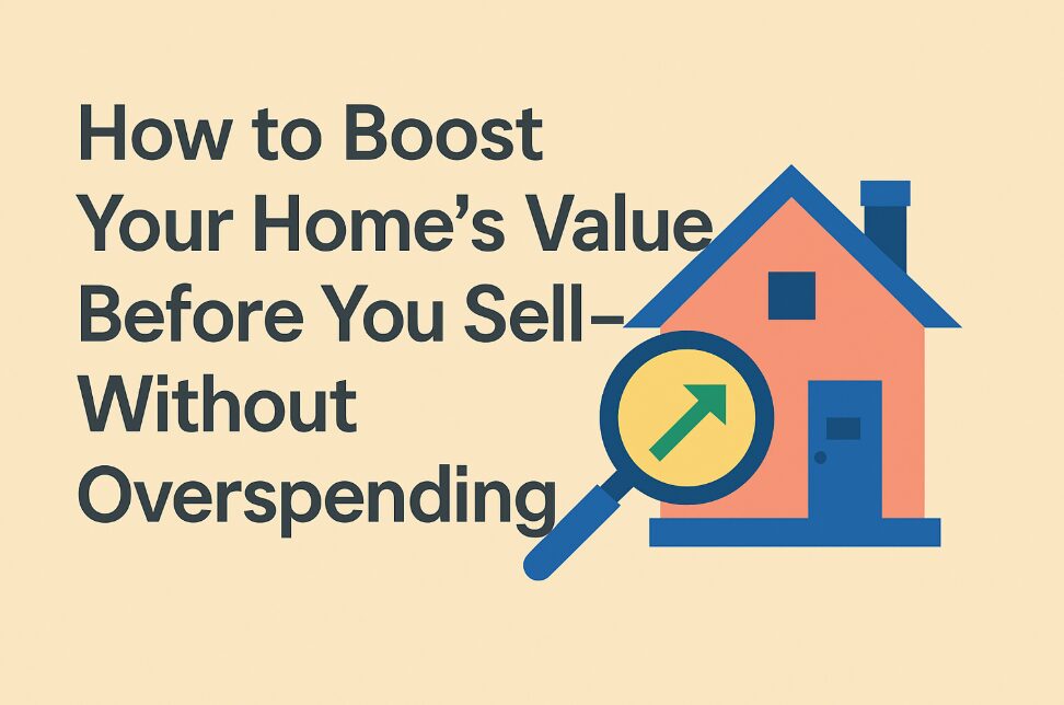 How to Boost Your Home’s Value Before You Sell — Without Overspending