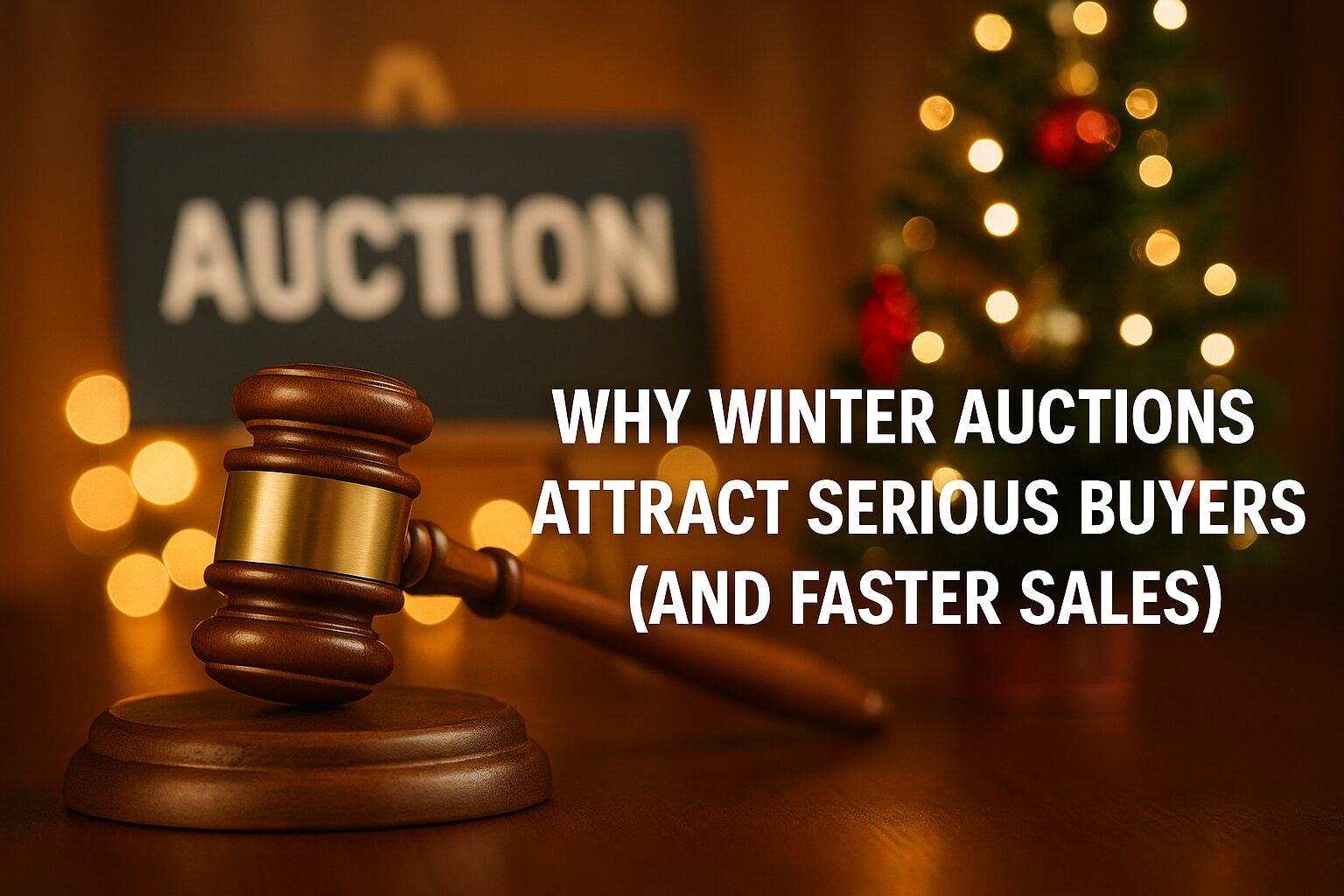 Why Winter Auctions Attract Serious Buyers (and Faster Sales)