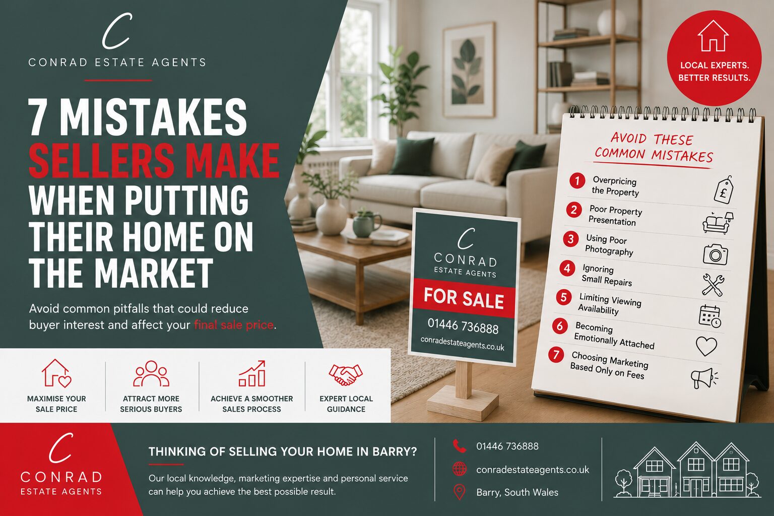 7 Mistakes Sellers Make When Putting Their Home on the Market